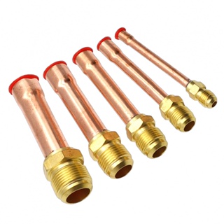 Fuel Gas Hose Nozzle Crimp Barbed Connector Elbow Brass Fittings Ø  4/6/8/10/16mm