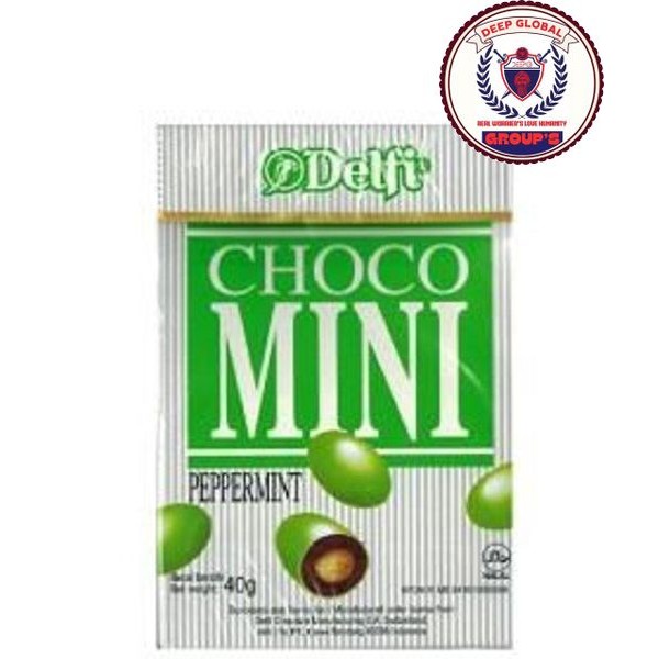 Delfi Choco Mini Candy 40g Peppermint Choco | Shopee Singapore
