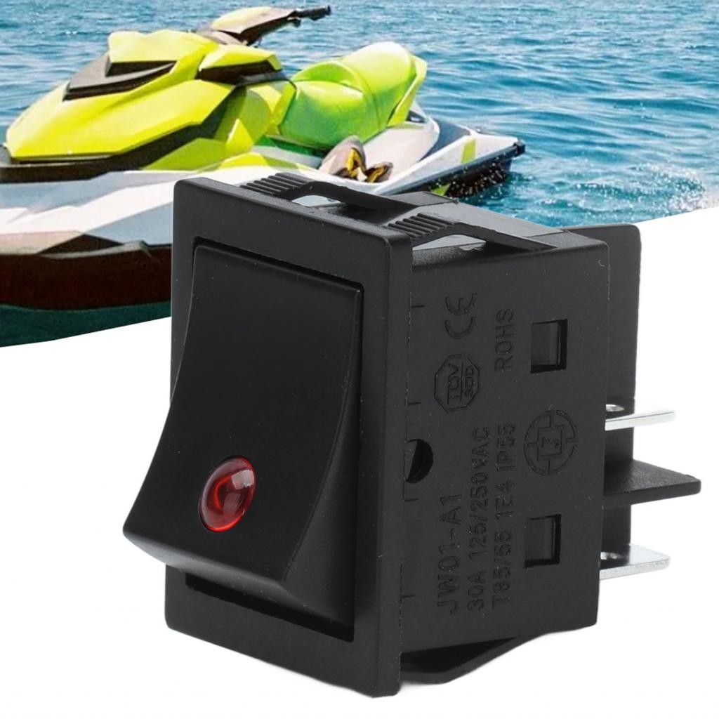 Bestchoices 4 Pin ON OFF Switch ABS Fast Response Oxidation Prevention ...