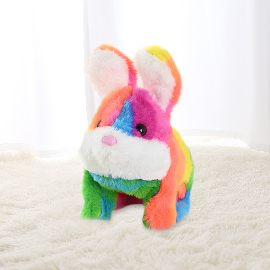 shopeestore| Family Fun Rabbit Toy Bunny Plush Electric Plush Rabbit ...