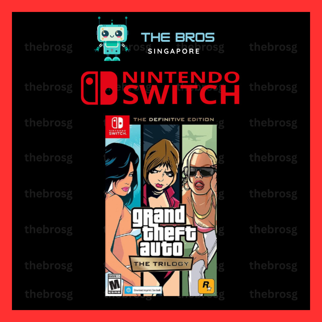 ⭐Nintendo Switch Digital Game GTA Grand Theft Auto: The Trilogy