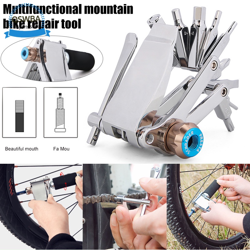 Bicycle Tire Inflatorfor Road And Mountain Bikes BikeTool Quick & Easy