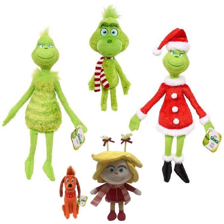 grinch cuddly toy