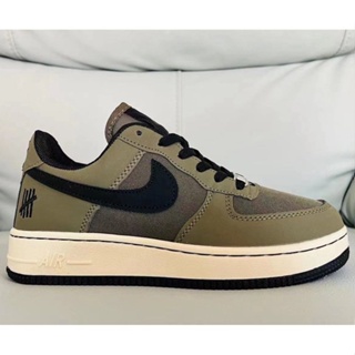 NK Air Force 1 Low '07 LV8 Double Swoosh Olive, Men's Fashion