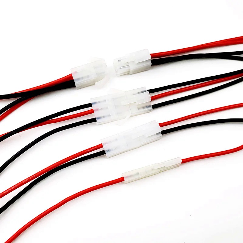 5x EC2 Stecker-Adapter Kabel – Weiblich, Mit 10 Cm Silikonkabel 16 AWG, Für ESC, Ladegerät, RC-Modelle