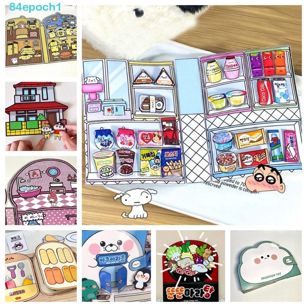 [READY STOCK] Crayon Shin-chan Busy Book, Pompompurin Montessori My ...