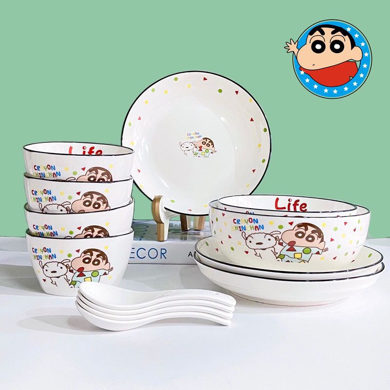 【Fast shipping】【Fast delivery】Crayon Shin Chan Noodle Bowl cup bowl ...