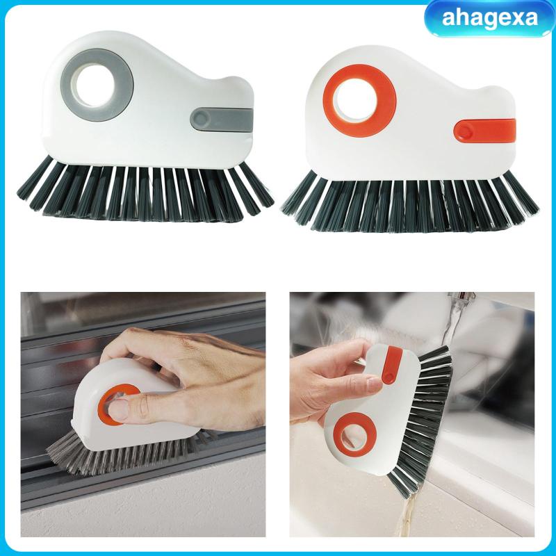 [Ahagexa] Window Sliding Door Corner Cleaning Brush Hand Shower Door