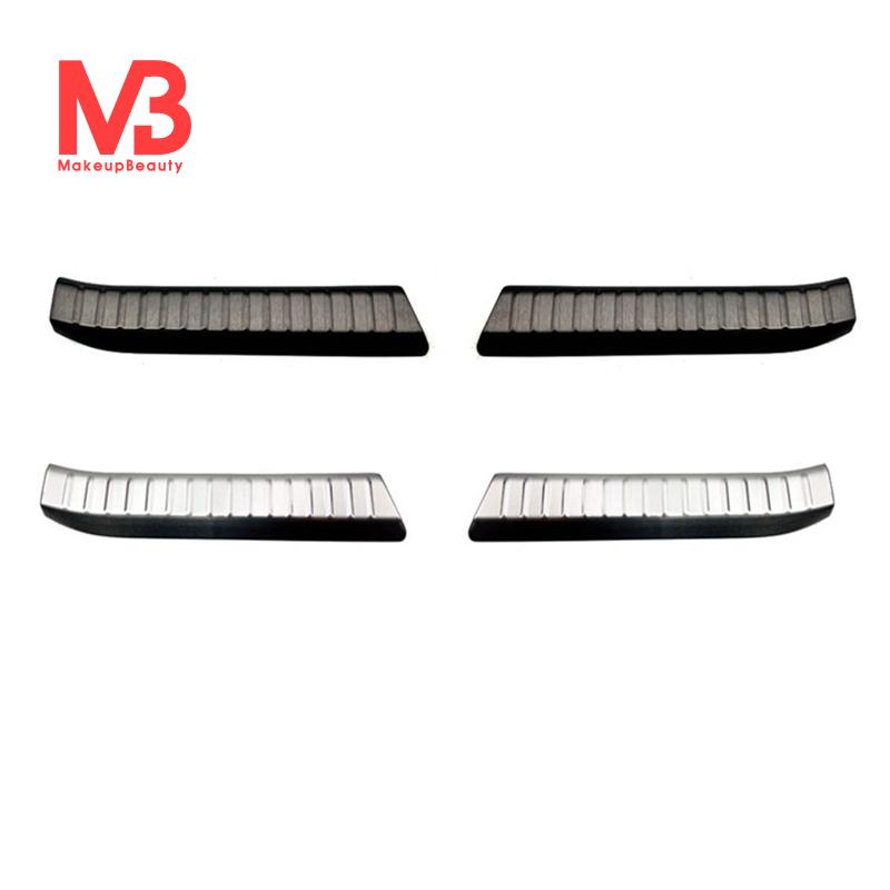 Car Trunk Door Guard Strips Sill Plate Protector Rear Bumper Guard Trim