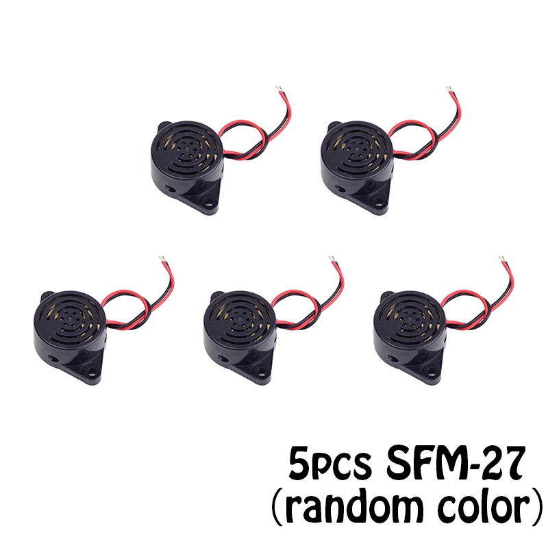 5PCS 12V Buzzer Diy Suitable for Arduino SFM27 Electronic Buzzer