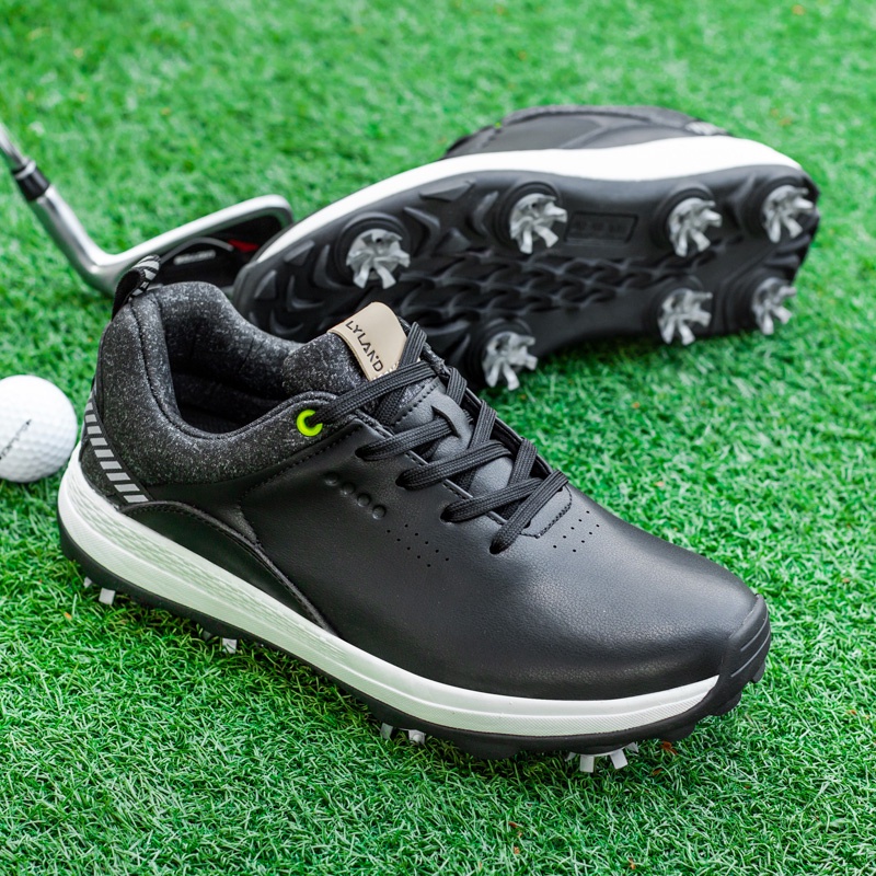 Men's Casual Golf Shoes Waterproof Golfers Shoe Comfort Golf Training