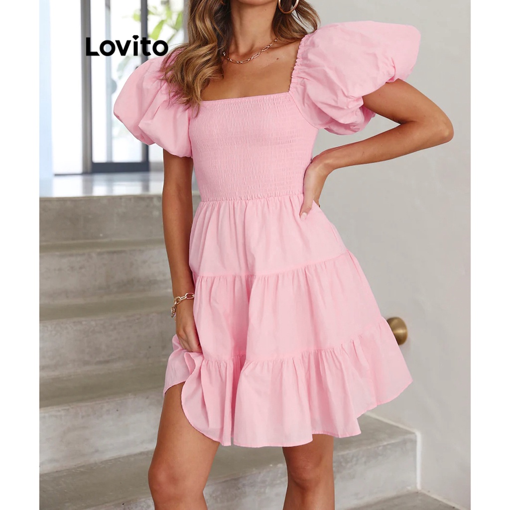 Maternity Plunging Neck Cascading Ruffle Hem Cami Party Dress