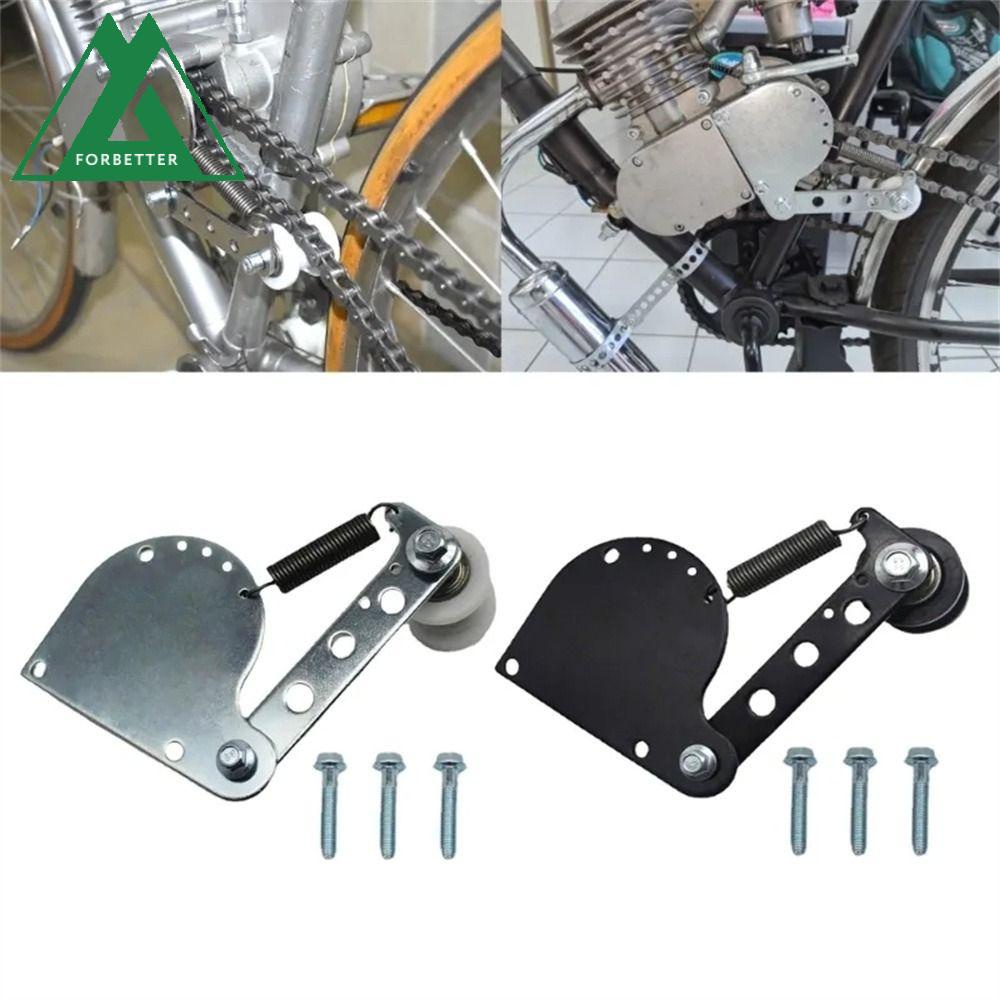 FORBETTER Spring Loaded Chain Tensioner, Engine Motorized Chain Adjuster Black Chain Tensioner