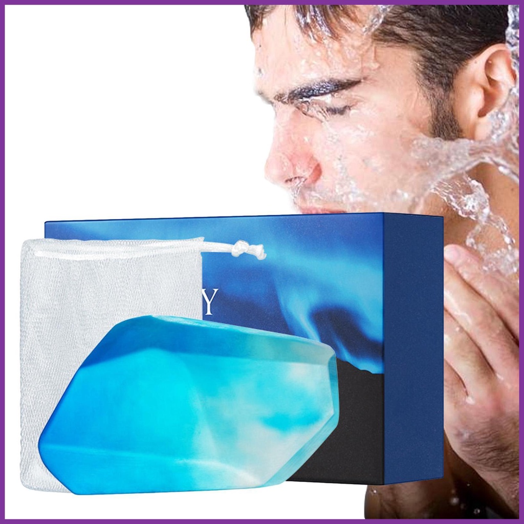 Body Bar Soap Oil Control Soap Refreshing Soap Bar with Foaming Net for