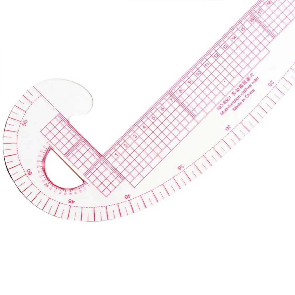 Plastic Transparent French Curve Ruler SplIne Sewing Patchwork Feet ...
