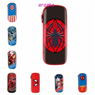 Superhero 3d Print Pencil Case Batman Spider-man Captain America Pencil  Pouch Pen Organizer Stationery Bag Students School Supplies Gift For Kids  Boys