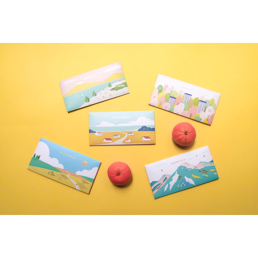Bountiful Blessings Designer Ang Bao / Wall Decoration {Red Packet}