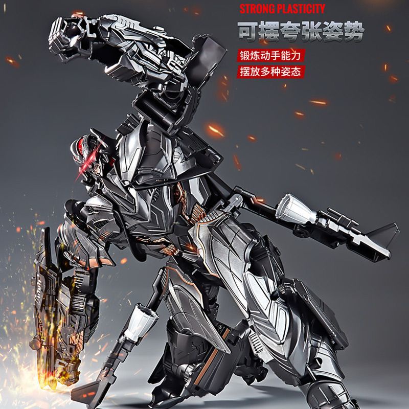 Large Megatron Deformation Toy Airplane Megatron Alloy Version Figure ...