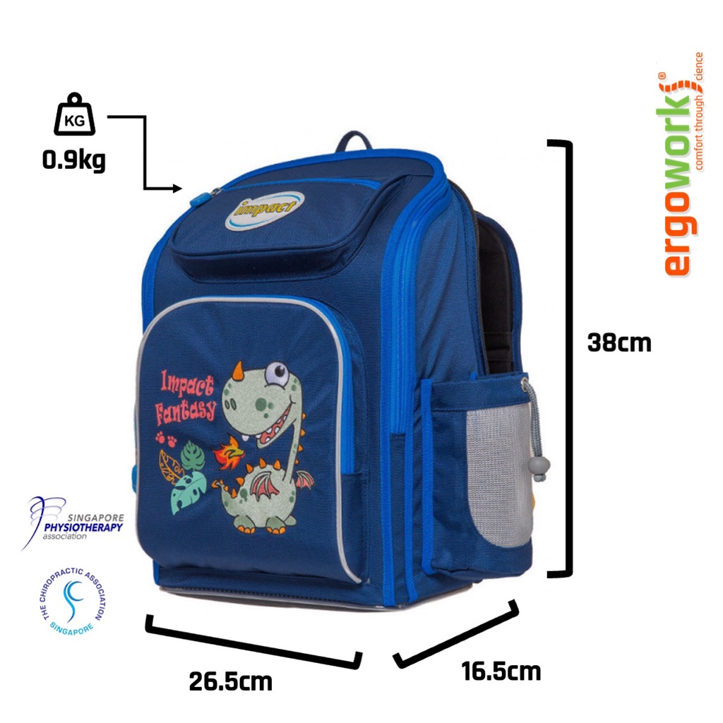 IMPACT School Bag IM00701 Ergonomic Primary School Bag For Kids