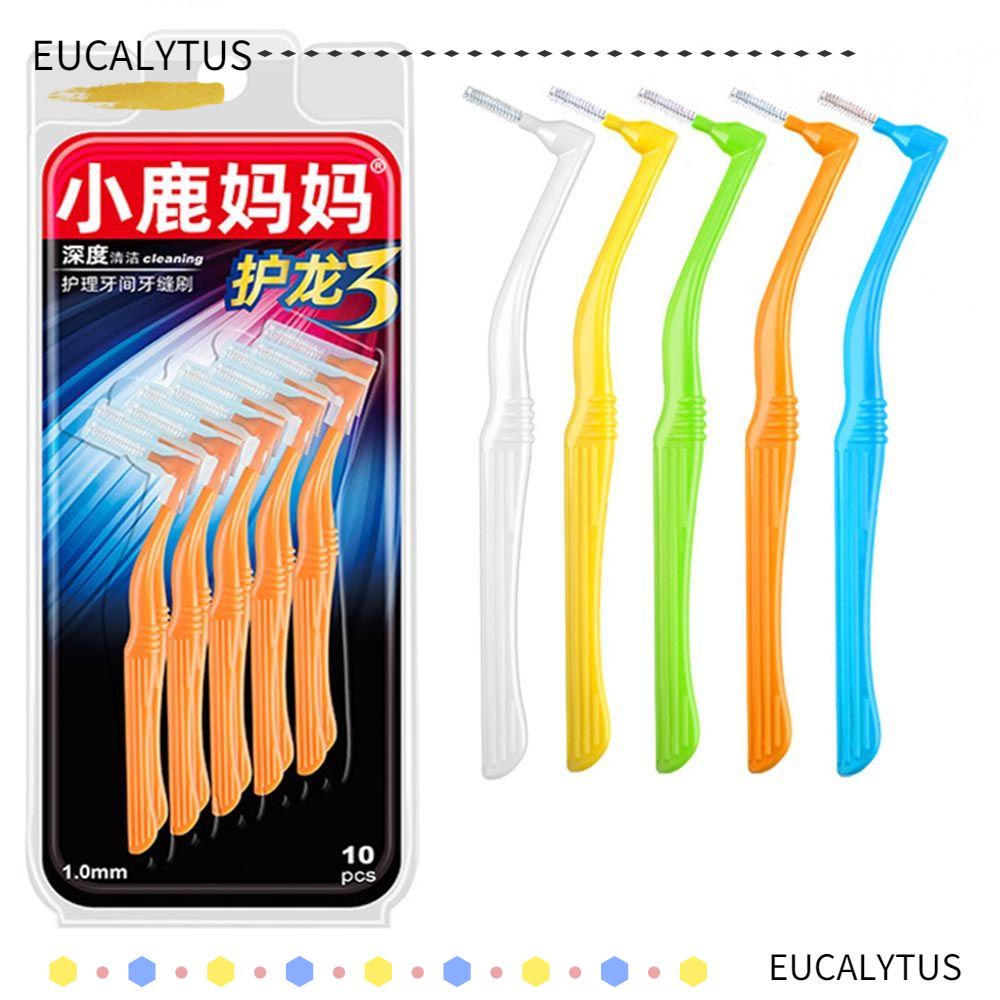 EUTUS Interdental Brush Soft Gap Floss Tothpick Clean Teeth Shopee