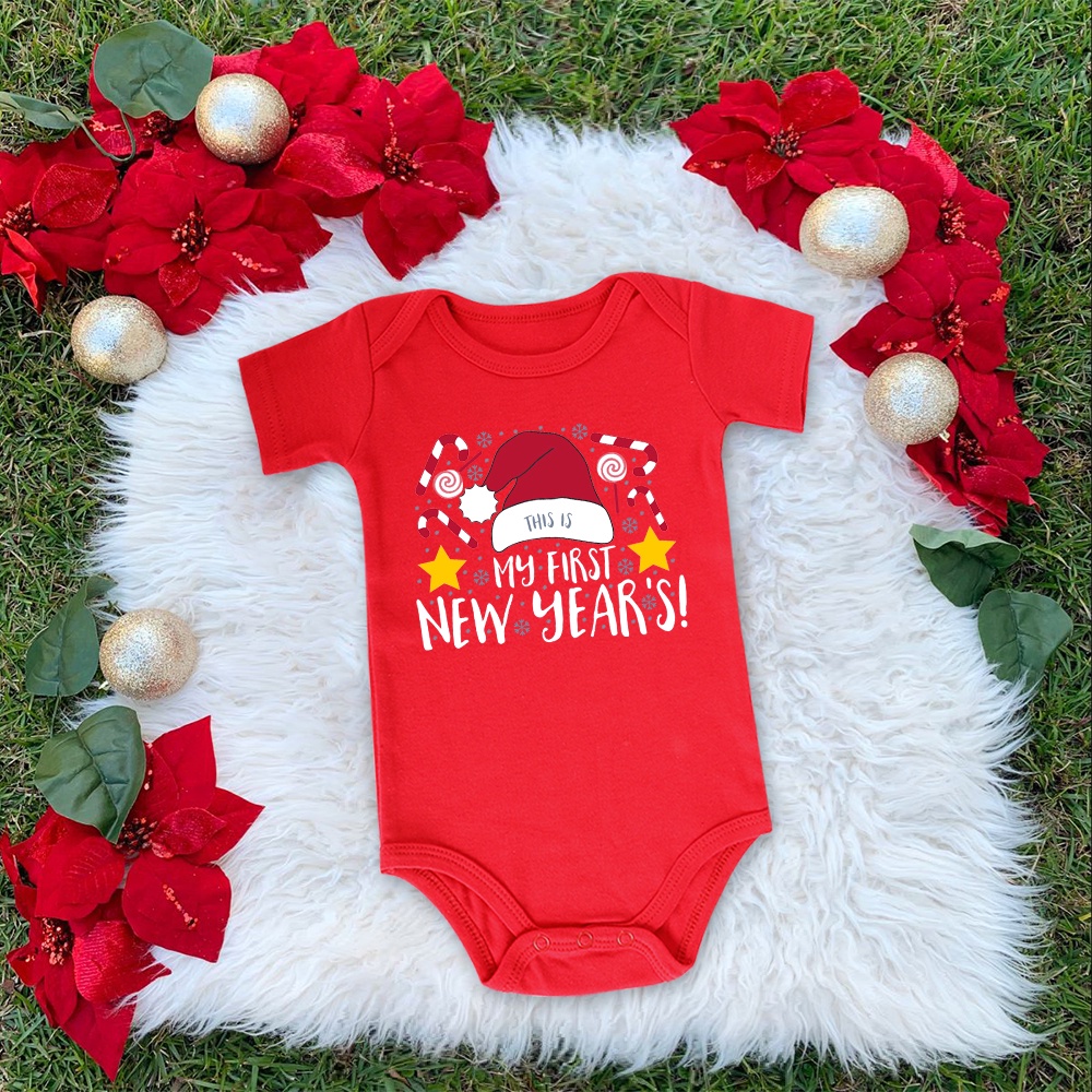 My first outlet new year onesie