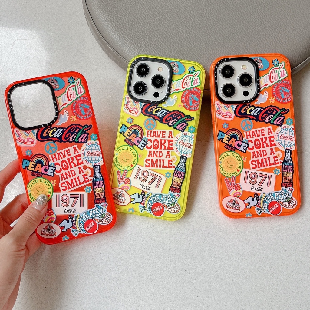 Coca Cola Stickers Yellow Red Orange Soft Phone Case for iPhone 16 15 14 13 12 11 Pro Max Plus | Shopee Singapore Coca Cola Stickers Yellow Red Orange Soft Phone Case for iPhone 16 15 14 13 12 11 Pro Max Plus | Shopee Singapore