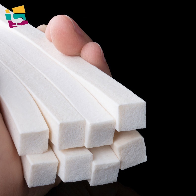 Foam square silicone foam strip, high temperature resistant EVA anti ...