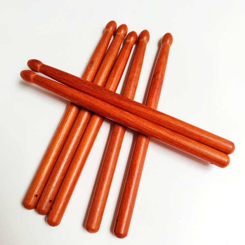 Solid Wood Waist Drum Stick Adult Drum Stick Army Drum Flat Drum Small