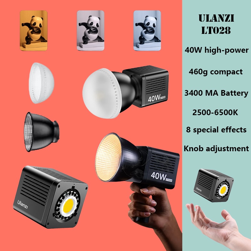 Luz De Video LED Portatil Ulanzi LT028 40W