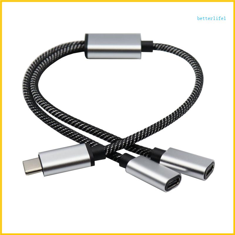 BTM USB C Male to Double USB C Female Splitter Type C Hub for Type C ...