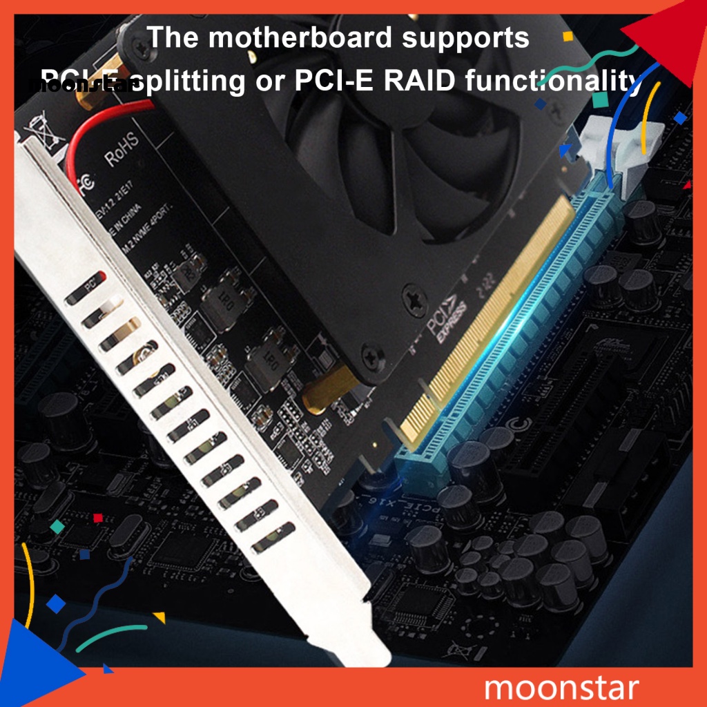 MOO Expansion Card for 4disk Softraid Expansion Card Highspeed Nvme