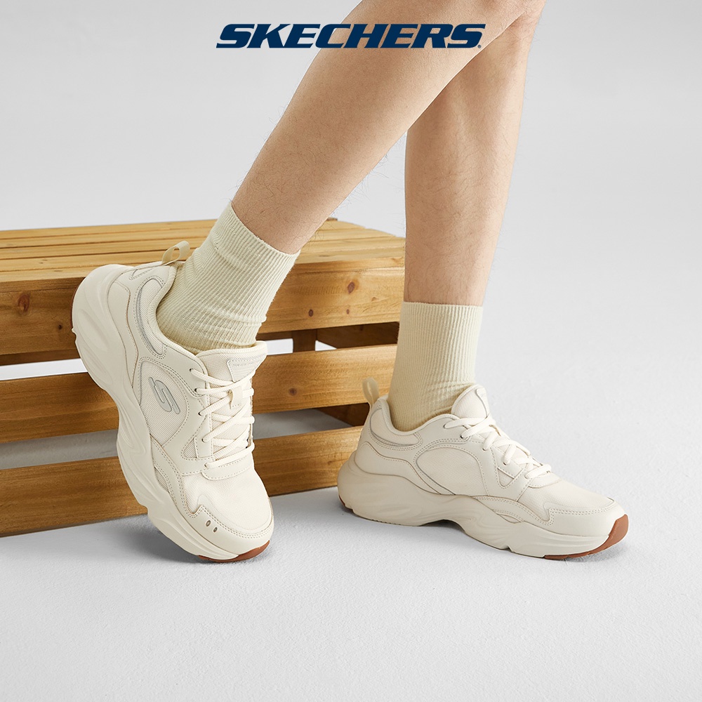 White sketchers deals for men