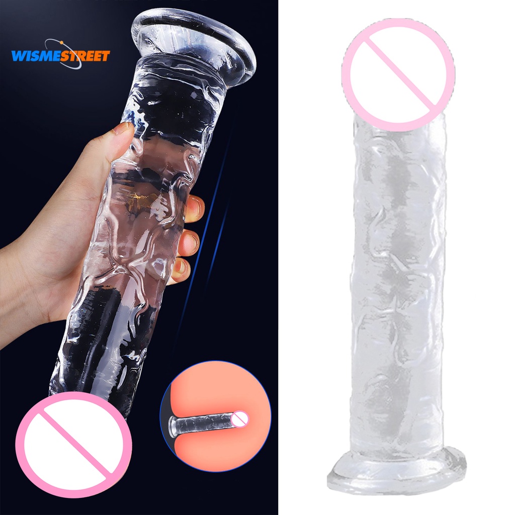 S/M/L Size Crystal Glass Dildo Realistic Penis Artificial Anal Dildo G-spot  Stimulate Female Masturbates Glass Dildos for Women - AliExpress