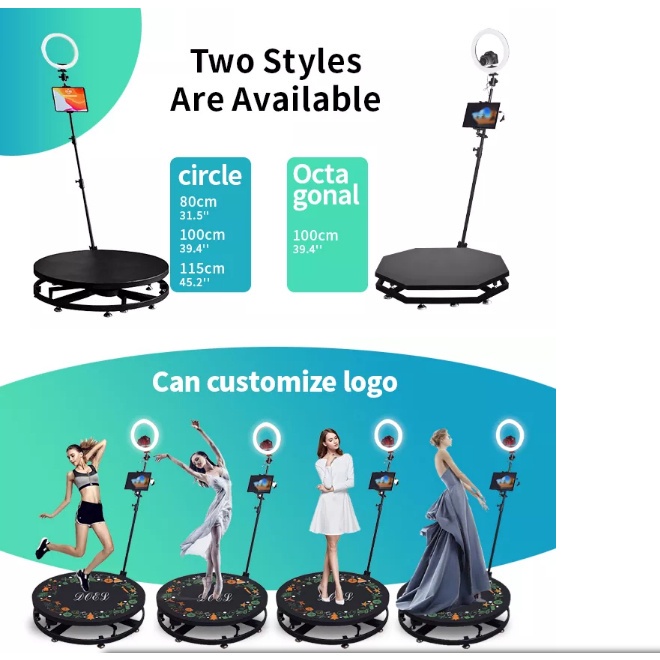 Photoboot Machine Photobooth Cabina De Foto 360 Booth Camera Props ...