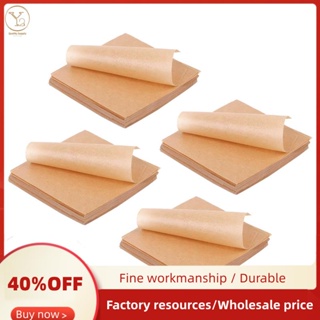 500 Pcs Unbleached Parchment Paper Baking Sheets, 4X4 Inches Non-Stick  Precut Baking Parchment, Perfect for
