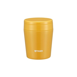 TIGER Tiger Thermos Vacuum Insulated Soup Jar 380ml Insulated Lunch Box  Wide Mouth Round Bottom Saffron Yellow MCL-B038-YS Tiger 