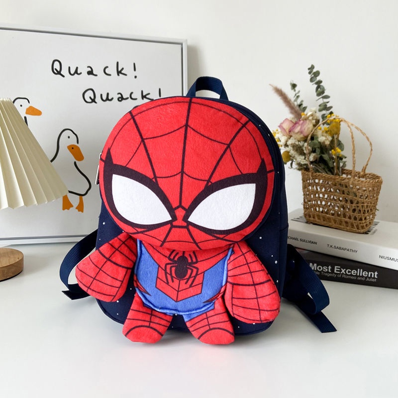 Kindergarten backpack, little boy Spider Man, baby boy, backpack, 3