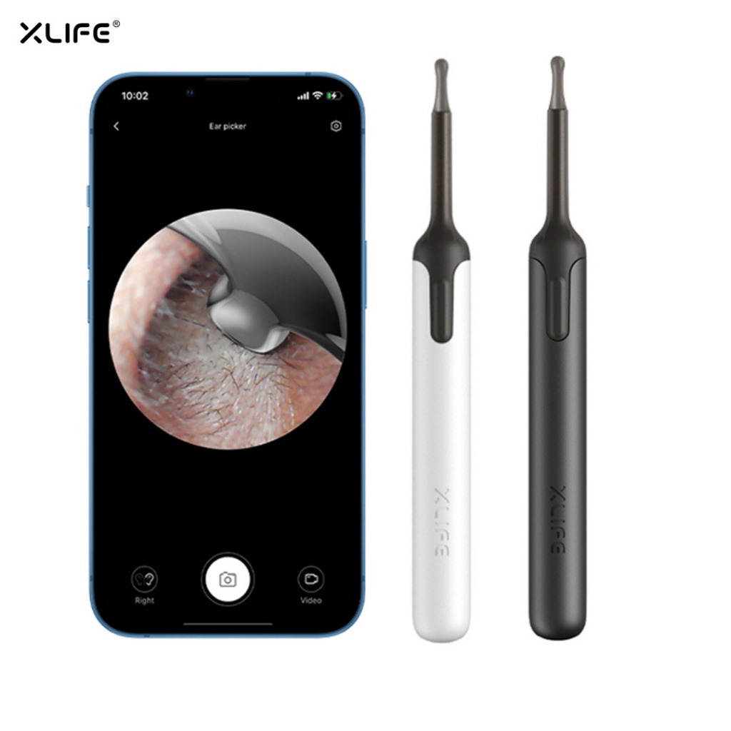XLife Smart Visual Ear Cleaner With Camera 500W High Definition Endoscope  Intelligent Gyroscope Intelligent Te12096