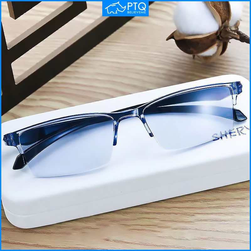 Anti-Blue Light Reading Glasses for men women New Smart Zoom ...