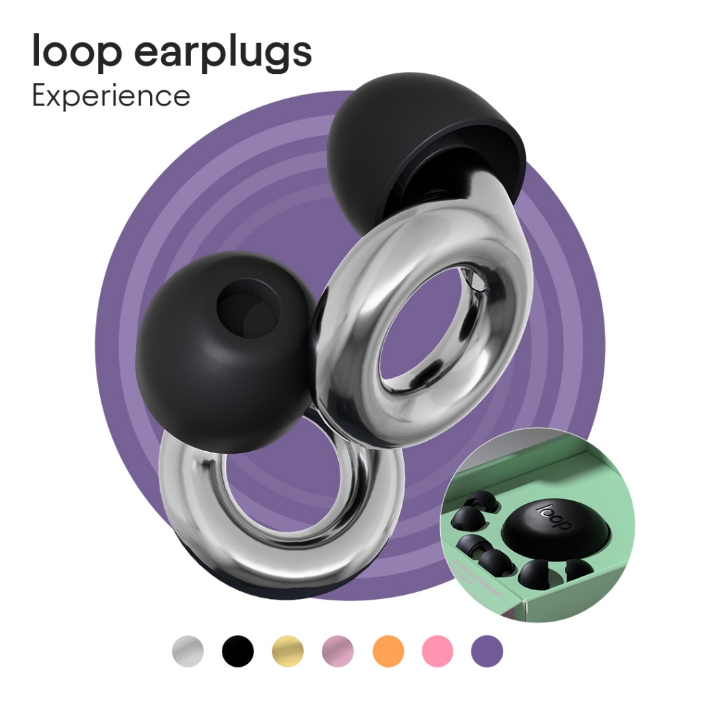  12pcs Earplugs Mute Style Pack for Loop Earplugs