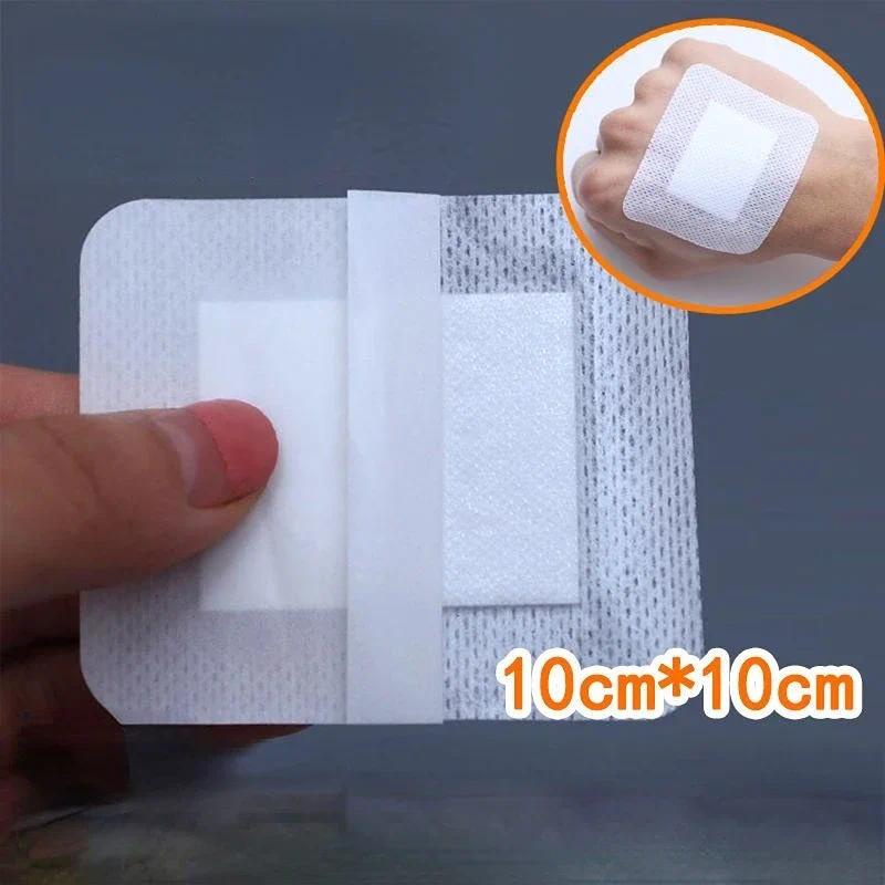 30pcs Adhesive Wound Dressing Medical Non-woven Fixation Tape Plaster ...