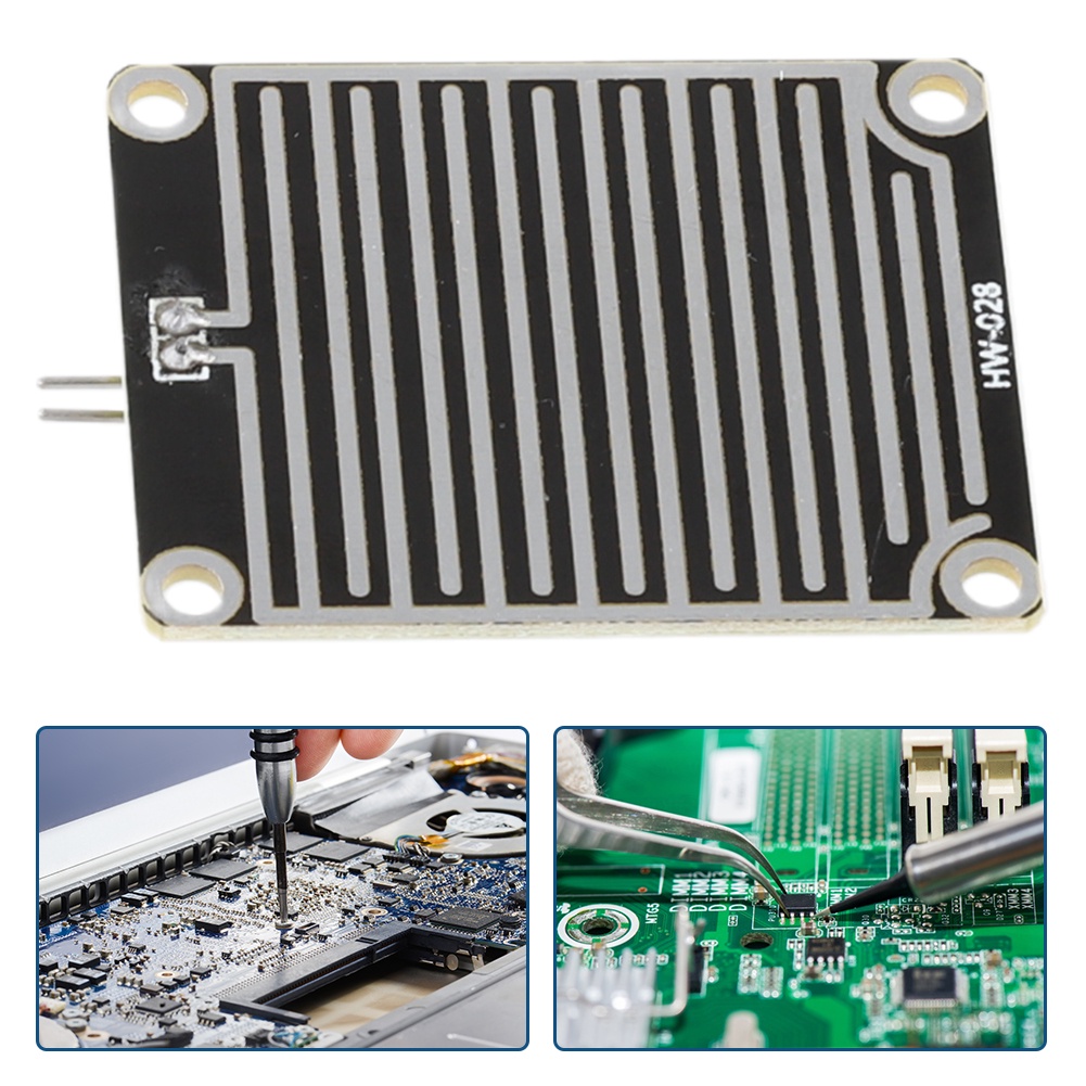 1 PC Raindrop Sensor Module Raindrop Sensor Board Rain Water Level ...