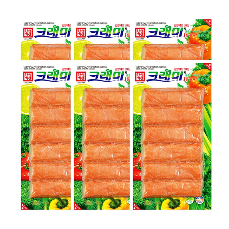 Ke Lai Mei Imported from South Korea Surimi Stick Instant Crab Sticks