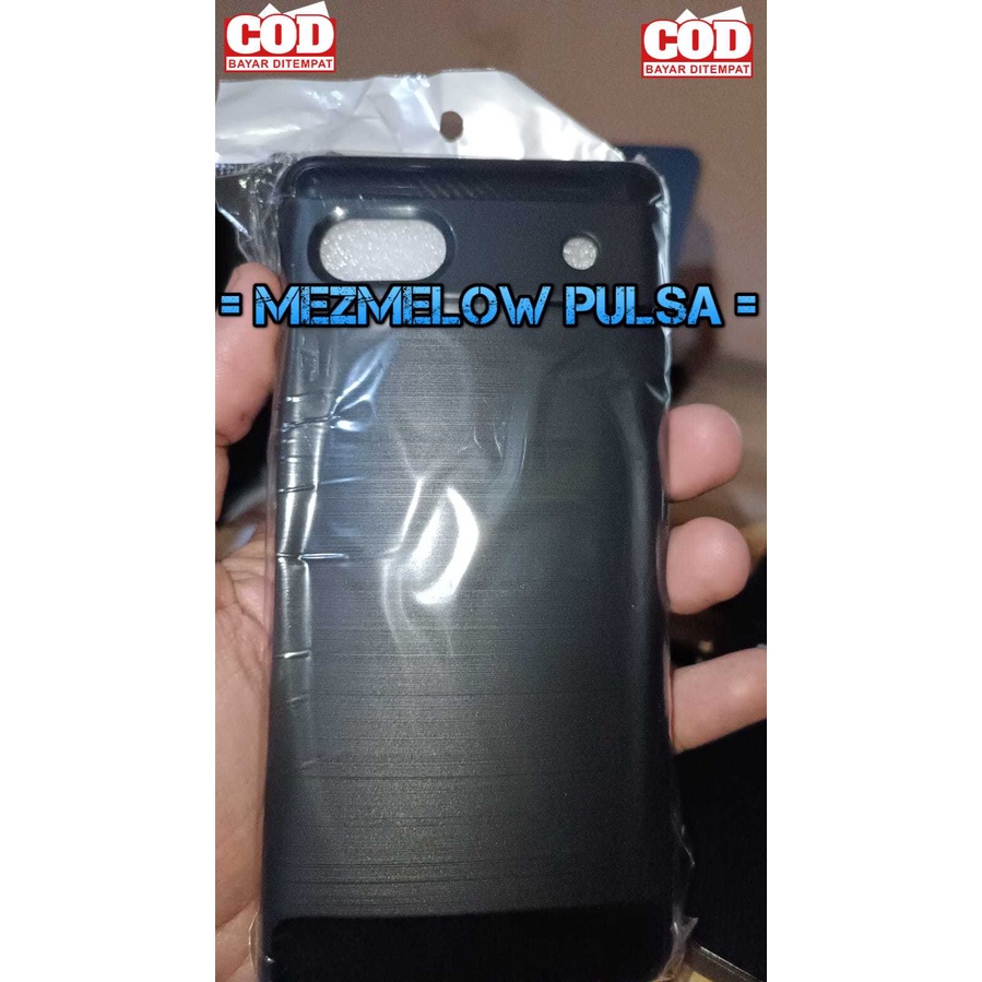 Softcase Soft Case  Fiber Carbon Silikon Casing Google Pixel 6A - Gambar 2