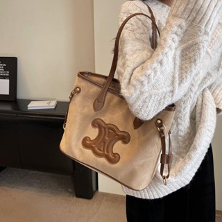 High quality totes 2023 new trend Vintage Handbag Crossbody bag fashion  Brand Logo large capacity Boston Bag Underarm package