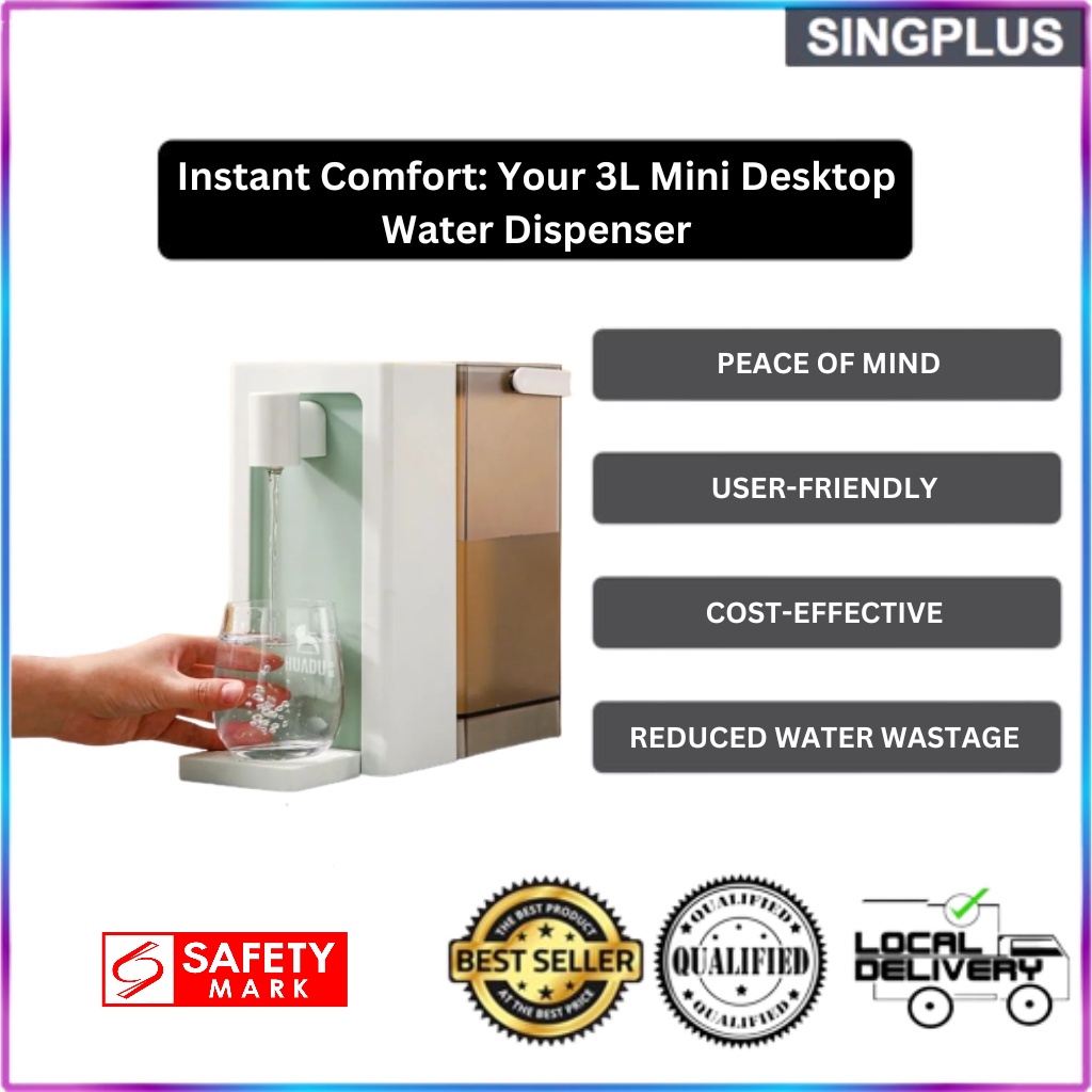 【SG LOCAL SELLER】Instant Hot Water Dispenser 5 Temperatures Adjust High