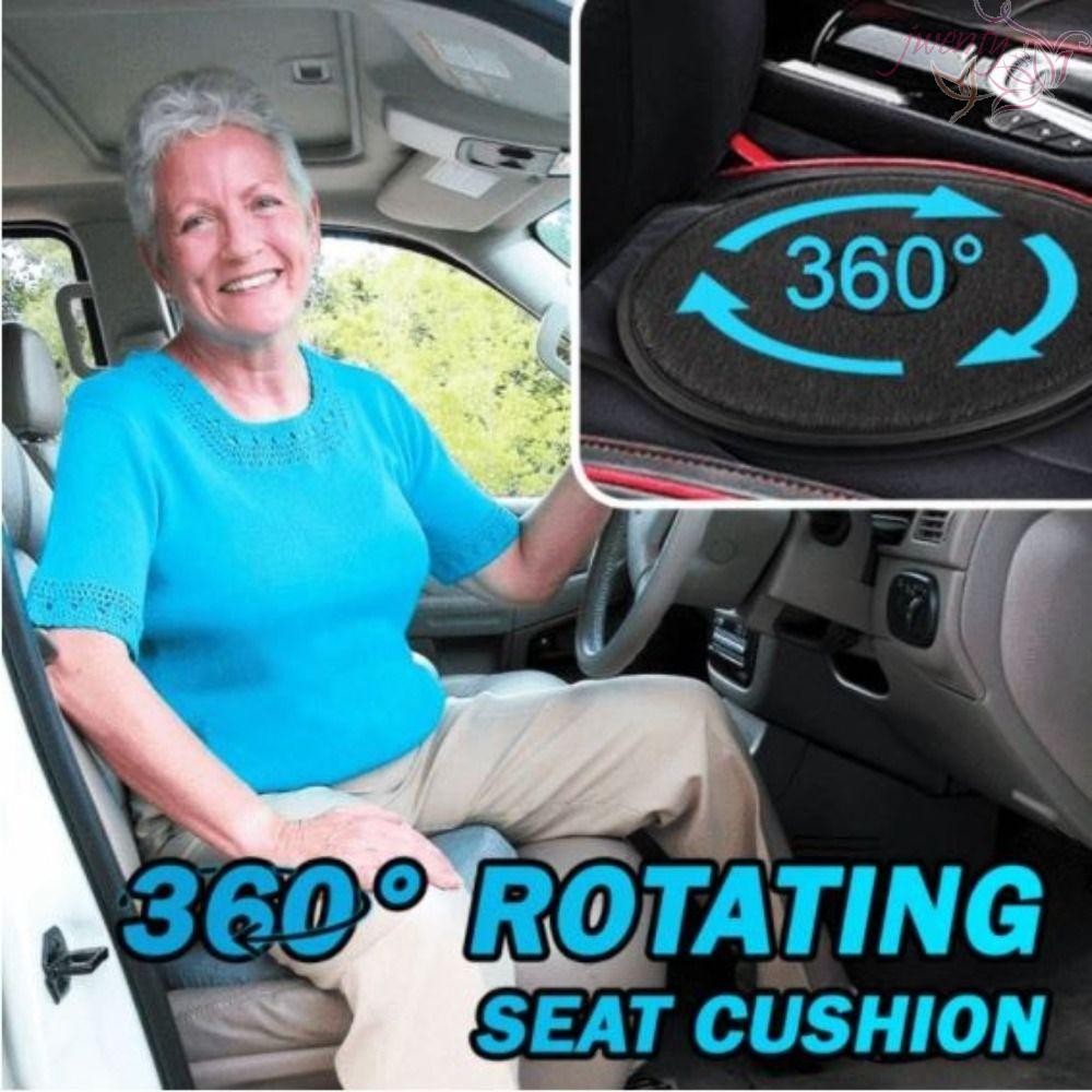 JWENTY Auto Swivel Seat Cushion, 360 Degree Rotation Anti-slip 360 ...
