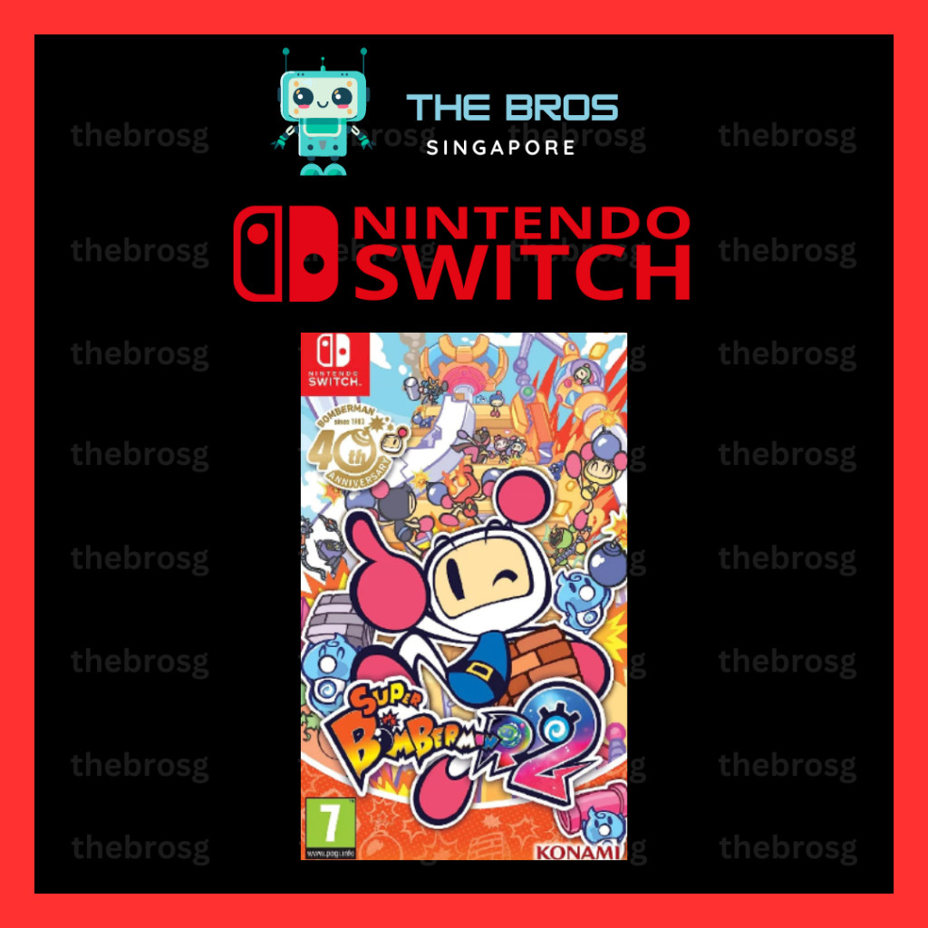 ⭐Nintendo Switch Digital Game Super Bomberman R2⭐ Shopee