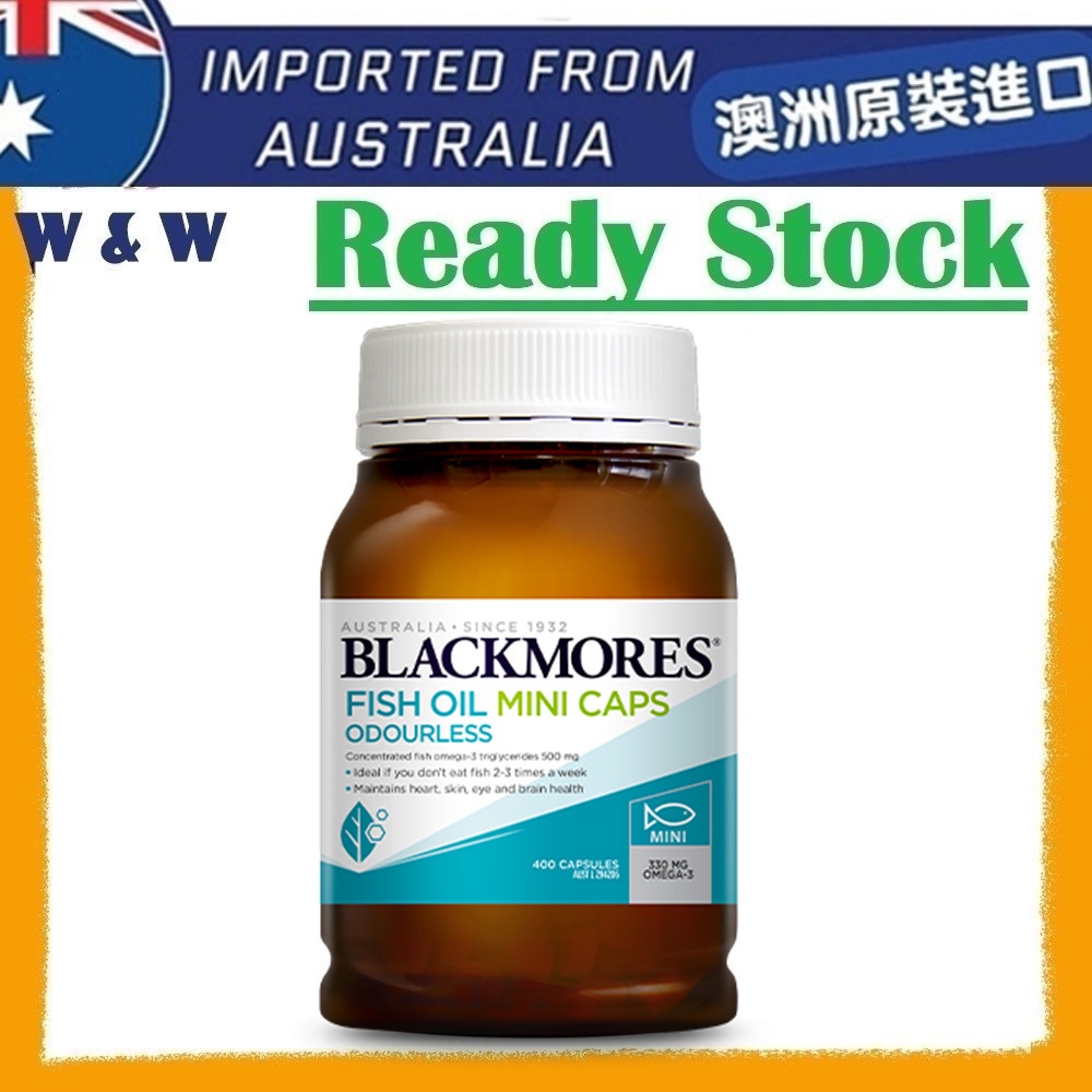 [EXP 02/2026] Blackmores Omega Mini Double Concentrate Odourless Fish
