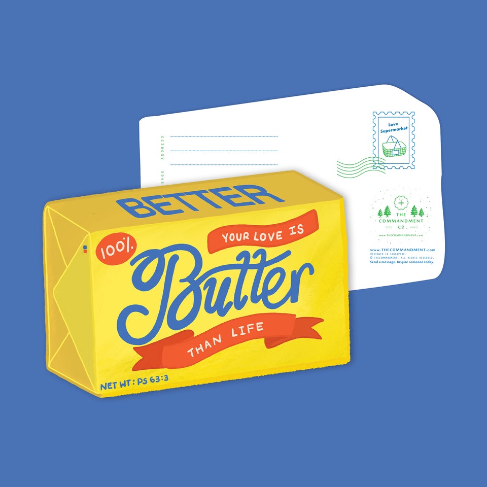 Butter than Life {LOVE SUPERMARKET Card} Butter than Life {LOVE SUPERMARKET Card}